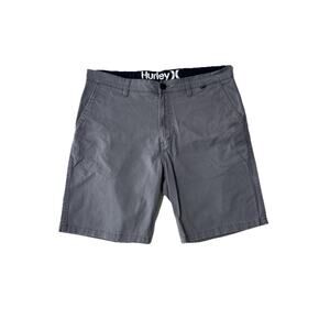 Hurley Bermuda Casual Shorts Gray Men’s Size 36